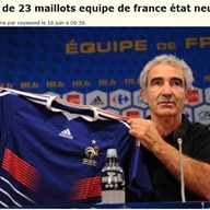 Maillots équipe de France