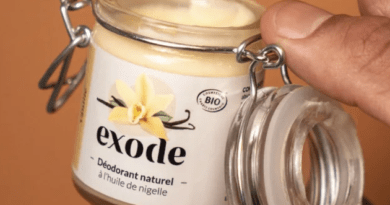 Les déodorants naturels de la marque Exode, avis.